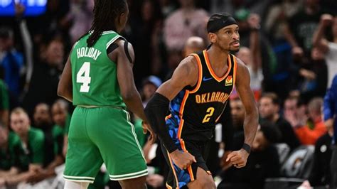 celtics vs thunder|Celtics vs. Thunder takeaways: Shai Gilgeous.